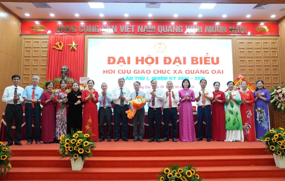 Quảng Oai tổ chức thành công Đại hội Hội Cựu giáo chức xã lần thứ Nhất, nhiệm kỳ 2026–2031- Ảnh 5.