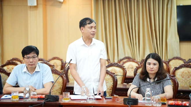 Đồng chí Phạm Tuấn Long-Thành uỷ viên, Giám đốc Sở Văn hóa và Thể thao thành phố làm việc với các địa phương về phát triển văn hóa- Ảnh 3.