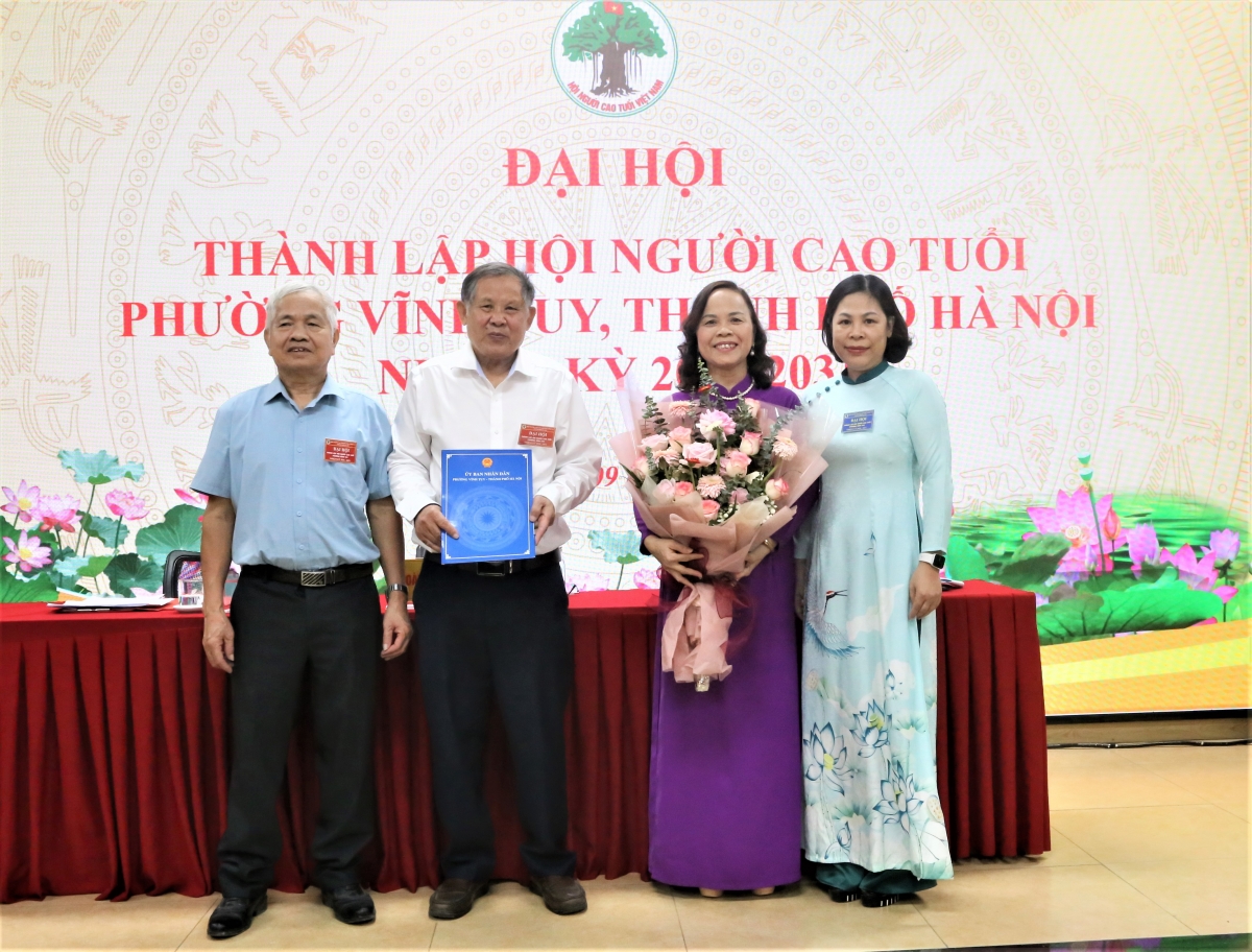 Đại hội Hội NCT phường Vĩnh Tuy thành công, Hà Nội hoàn tất Đại hội Hội NCT cơ sở- Ảnh 5.