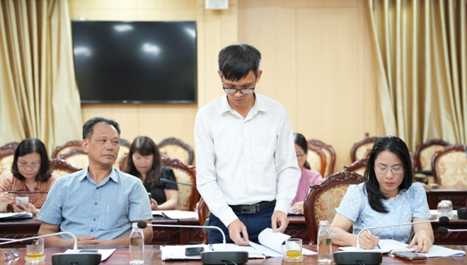 UBND xã Hoài Đức tổ chức Họp Ban Chỉ đạo các kỳ thi năm 2026 và tuyển sinh năm học 2026 - 2027 xã- Ảnh 5.