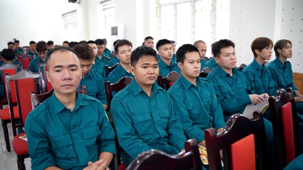 Nâng cao sức mạnh “5 vững”: Xã Hoài Đức khai mạc huấn luyện Dân quân cơ động năm 2026- Ảnh 3.