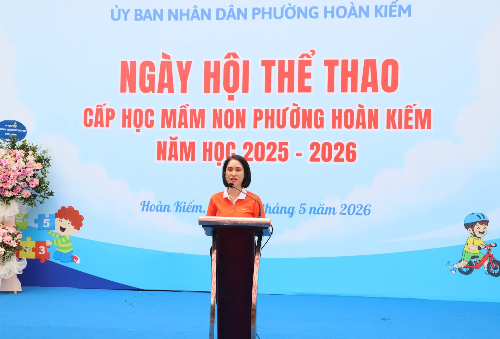 Sân chơi bổ ích cho học sinh mầm non phường Hoàn Kiếm- Ảnh 1.