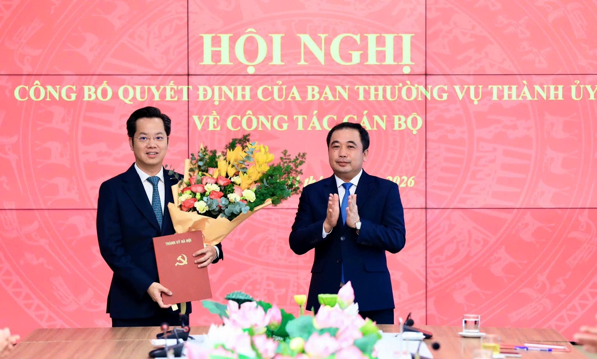 Bí thư Hoàn Kiếm Vũ Đăng Định giữ chức Trưởng Ban Tổ chức Thành ủy Hà Nội- Ảnh 1.