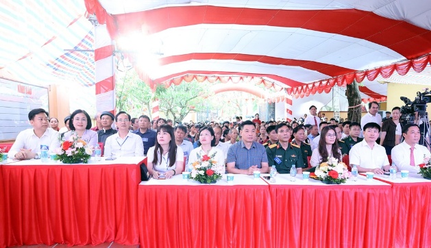 Xuân Mai tổ chức lễ đón nhận Bằng xếp hạng di tích lịch sử cấp Thành phố Đền Né Bùi Xá- Ảnh 2.