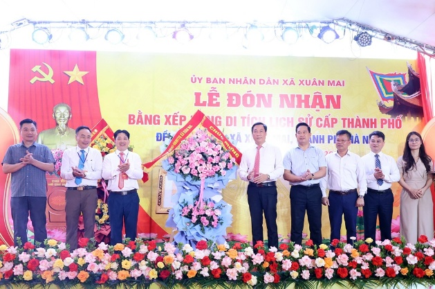 Xuân Mai tổ chức lễ đón nhận Bằng xếp hạng di tích lịch sử cấp Thành phố Đền Né Bùi Xá- Ảnh 7.