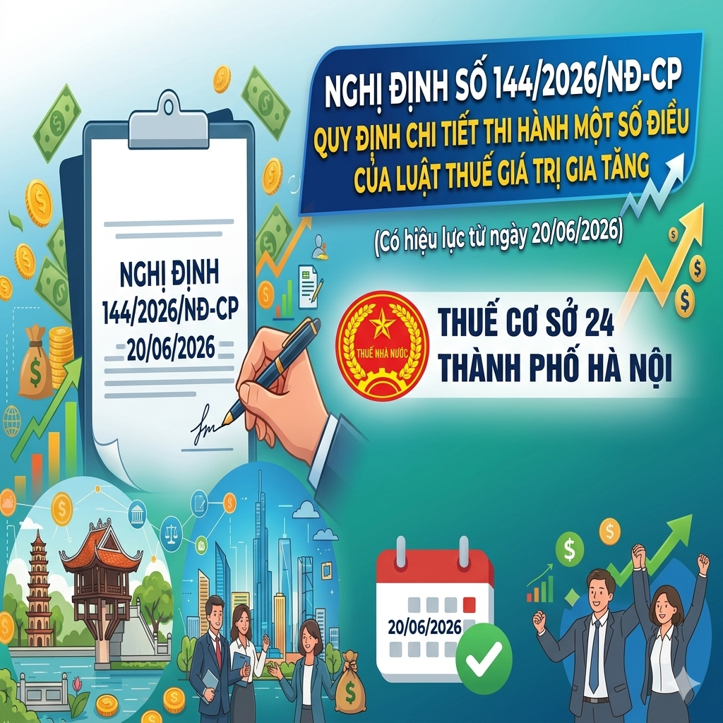 Điểm mới của Nghị định 144/2026/NĐ-CP về Thuế Giá Trị Gia Tăng- Ảnh 1.