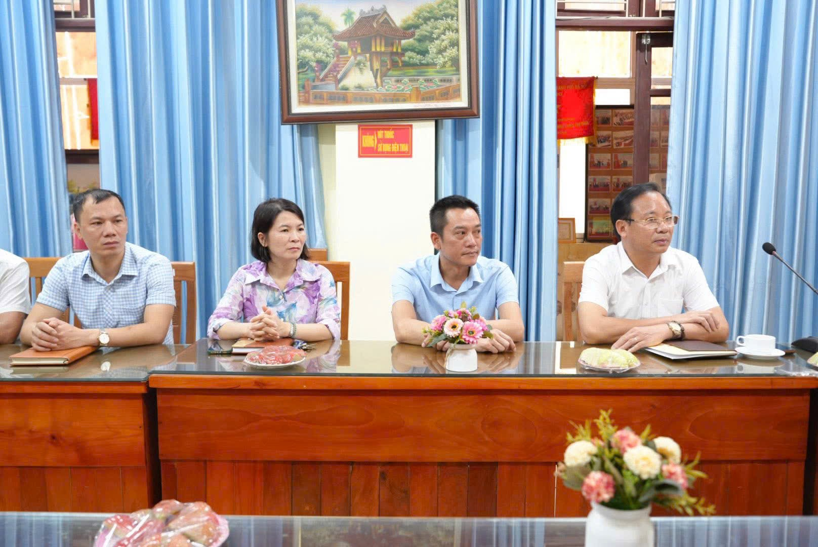 Lãnh đạo Sở Y tế Hà Nội thăm và làm việc tại Bệnh viện Đa khoa Hoài Đức: Hiện thực hóa mục tiêu xây dựng trung tâm y tế hiện đại phía Tây Thủ đô- Ảnh 5.