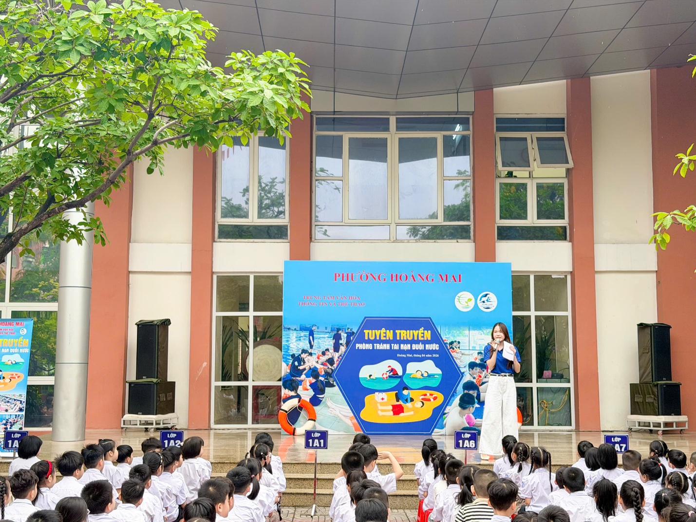 BUỔI TUYÊN TRUYỀN PHÒNG TRÁNH TAI NẠN ĐUỐI NƯỚC RẤT THIẾT THỰC CỦA TIỂU HỌC THỊNH LIỆT- Ảnh 1.