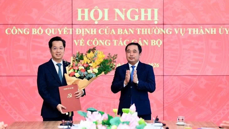 Ông Vũ Đăng Định giữ chức Trưởng Ban Tổ chức Thành ủy Hà Nội- Ảnh 1.