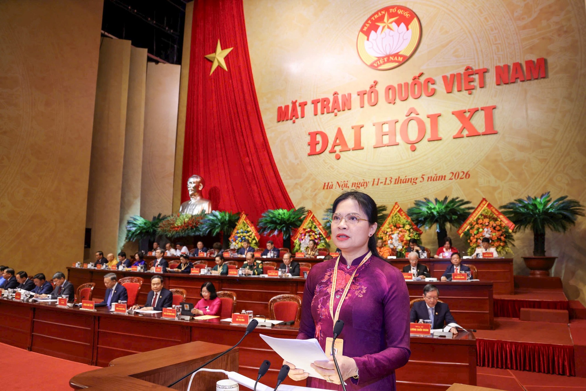 Khai mạc trọng thể Đại hội toàn quốc Mặt trận Tổ quốc Việt Nam lần thứ XI- Ảnh 5.