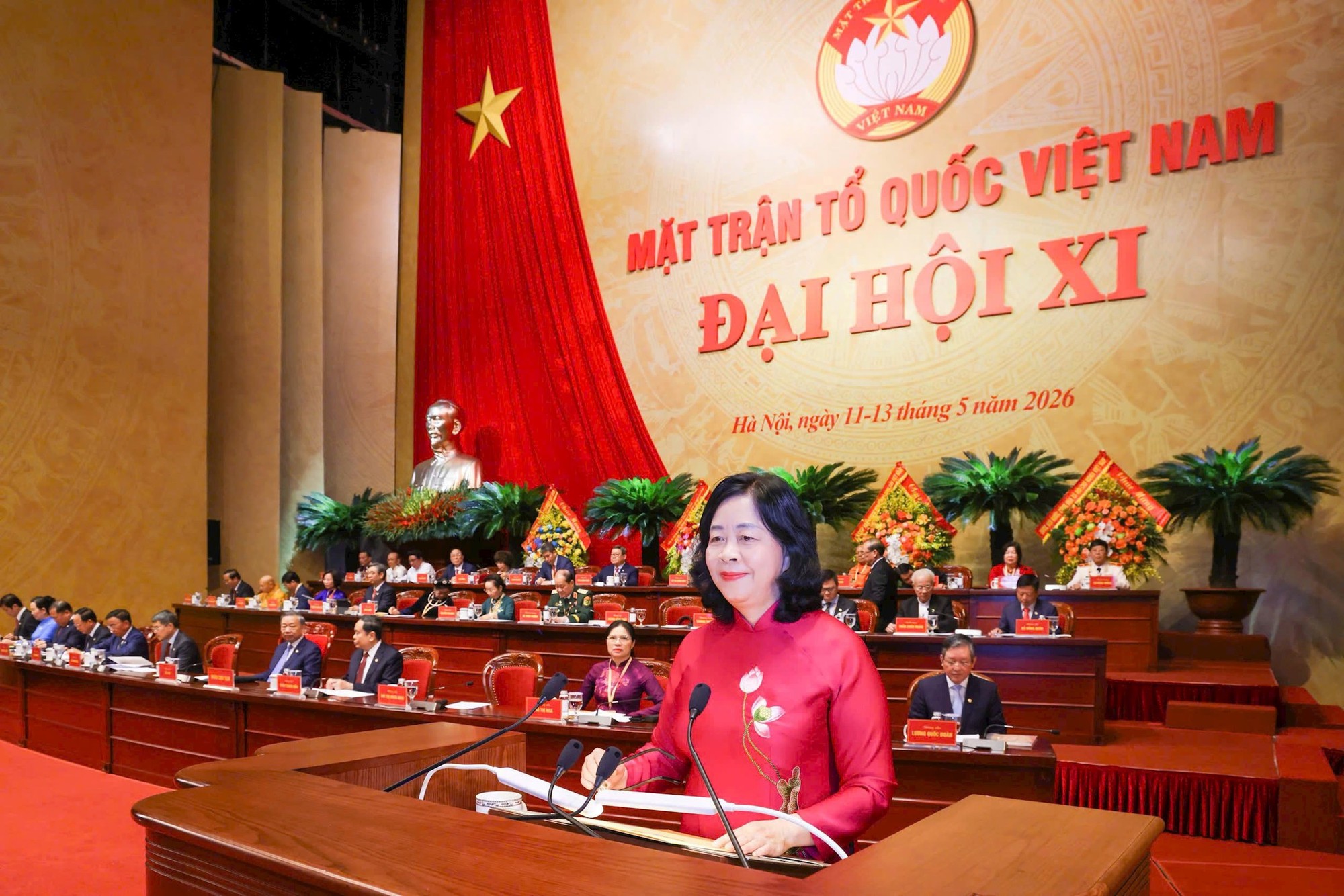 Khai mạc trọng thể Đại hội toàn quốc Mặt trận Tổ quốc Việt Nam lần thứ XI- Ảnh 1.