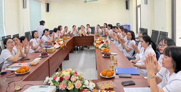 Trạm Y tế phường Thanh Xuân tổ chức các hoạt động hưởng ứng Ngày quốc tế điều dưỡng 12/5- Ảnh 2.