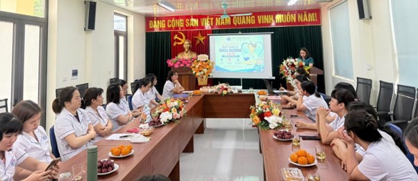 Trạm Y tế phường Thanh Xuân tổ chức các hoạt động hưởng ứng Ngày quốc tế điều dưỡng 12/5- Ảnh 1.