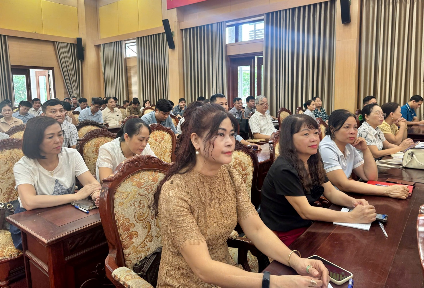 Hoài Đức tổ chức khai mạc lớp tập huấn bồi dưỡng nghiệp vụ công tác Tuyên giáo năm 2026- Ảnh 4.