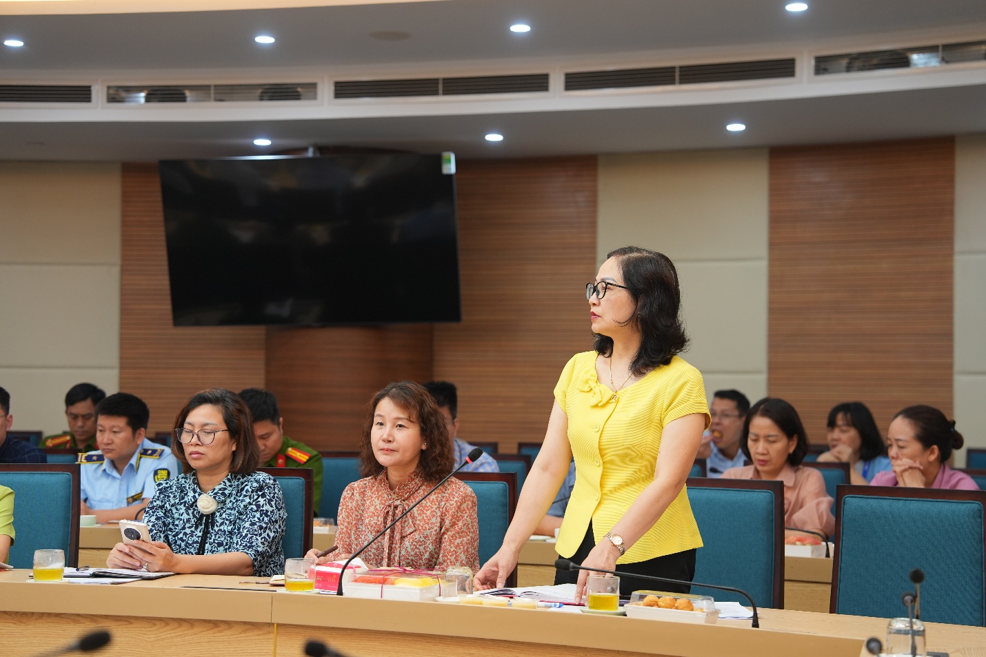 Đoàn kiểm tra liên ngành số 01 thành phố Hà Nội làm việc với các xã về công tác ATTP- Ảnh 2.