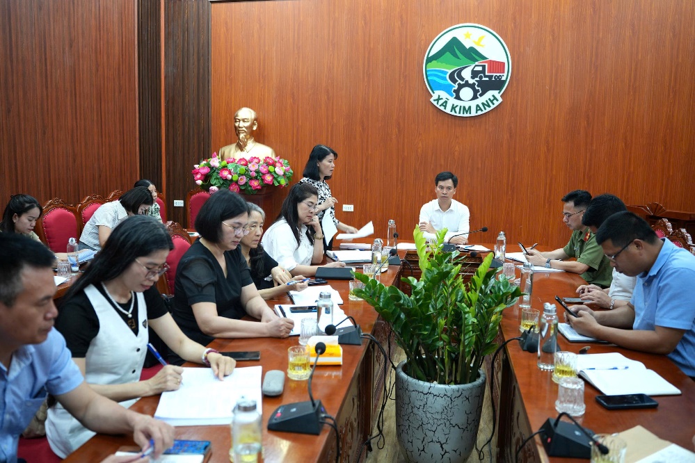 XÃ KIM ANH HỌP BAN CHỈ  ĐẠO CÁC KỲ THI, TUYỂN SINH NĂM HỌC 2026 – 2027- Ảnh 2.
