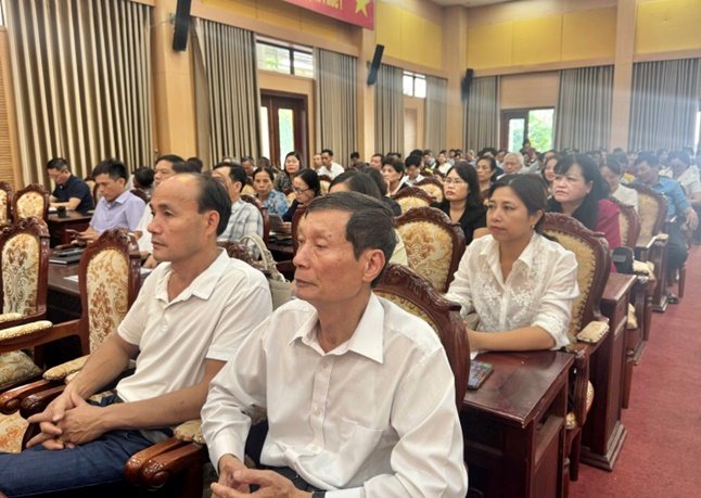 Hoài Đức tổ chức khai mạc lớp tập huấn bồi dưỡng nghiệp vụ công tác Tuyên giáo năm 2026- Ảnh 7.