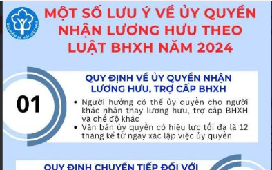 Ủy quyền nhận lương hưu: Quy trình thực hiện áp dụng từ 2026
