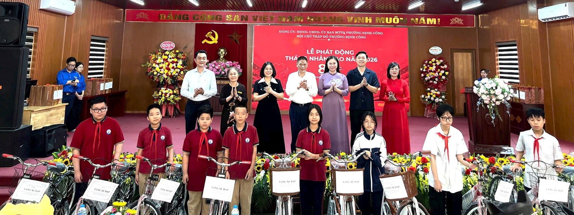 Phường Định Công phát động Tháng Nhân đạo- Ảnh 2.