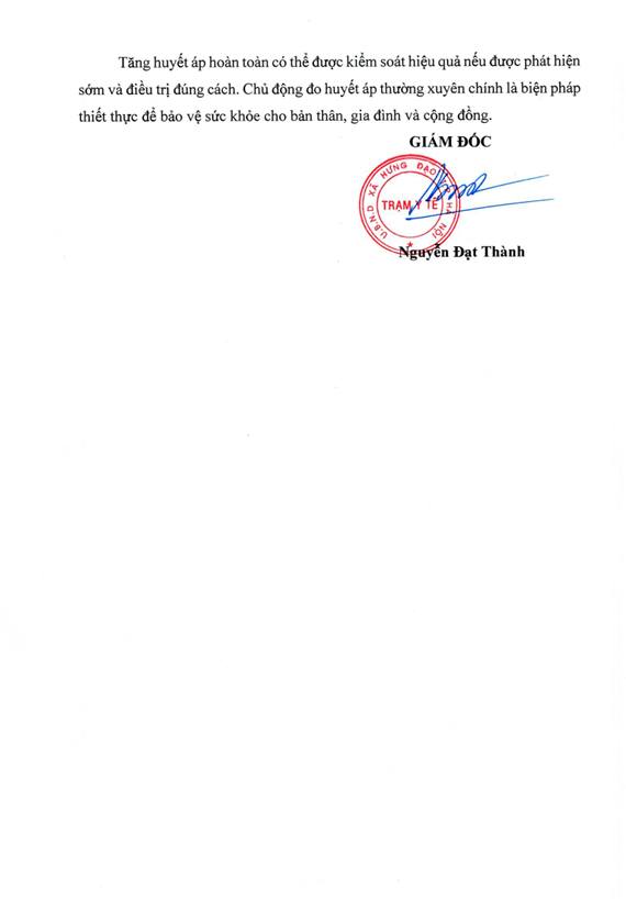 HƯỞNG ỨNG NGÀY THẾ GIỚI PHÒNG, CHÓNG TĂNG HUYẾT ÁP
Chủ động kiểm tra huyết áp – Bảo vệ sức khỏe cộng đồng- Ảnh 2.