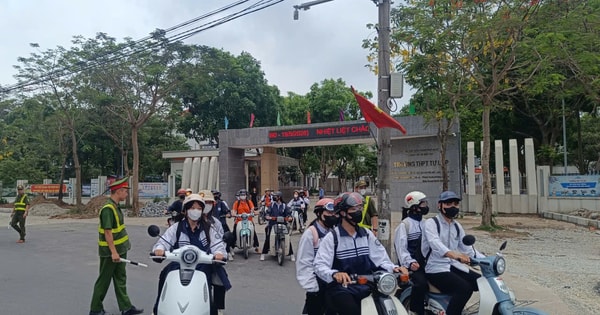 Công an xã Tiến Thắng: Phát huy hiệu quả mô hình “Cổng trường an toàn giao thông”