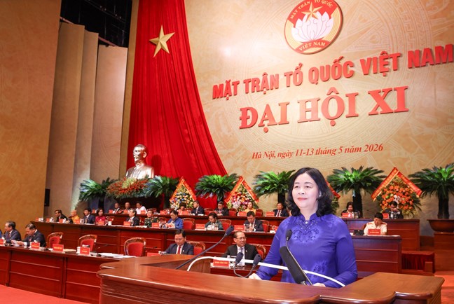 Bế mạc Đại hội đại biểu toàn quốc Mặt trận Tổ quốc Việt Nam lần thứ XI, nhiệm kỳ 2026-2031- Ảnh 1.
