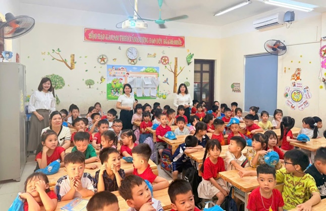 Các nhà trường trên địa bàn xã Hoài Đức quan tâm chuẩn bị hành trang cho trẻ vào lớp 1 năm học 2026 - 2027- Ảnh 5.