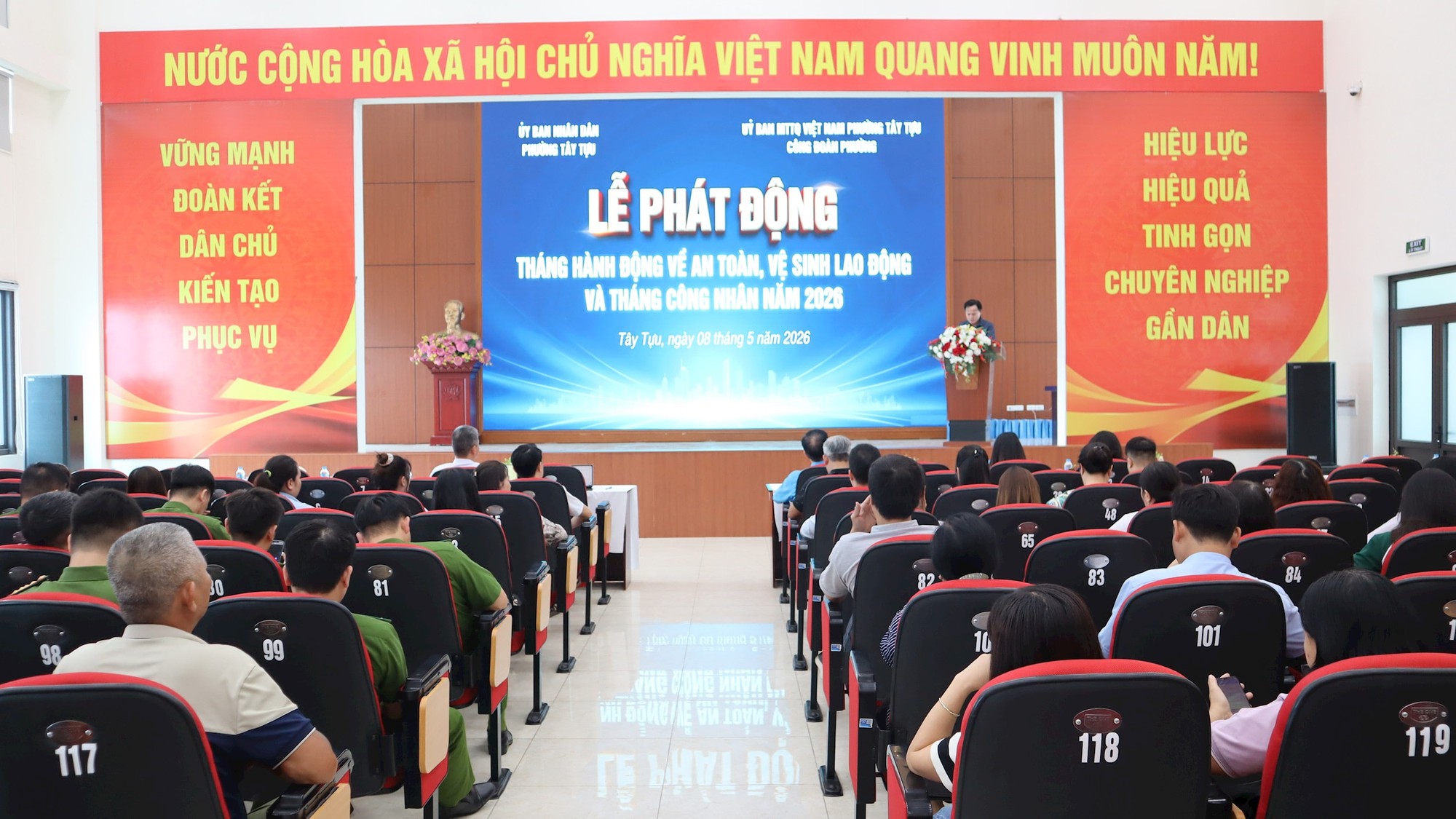 Phường Tây Tựu xây dựng môi trường lao động an toàn, hiện đại- Ảnh 1.