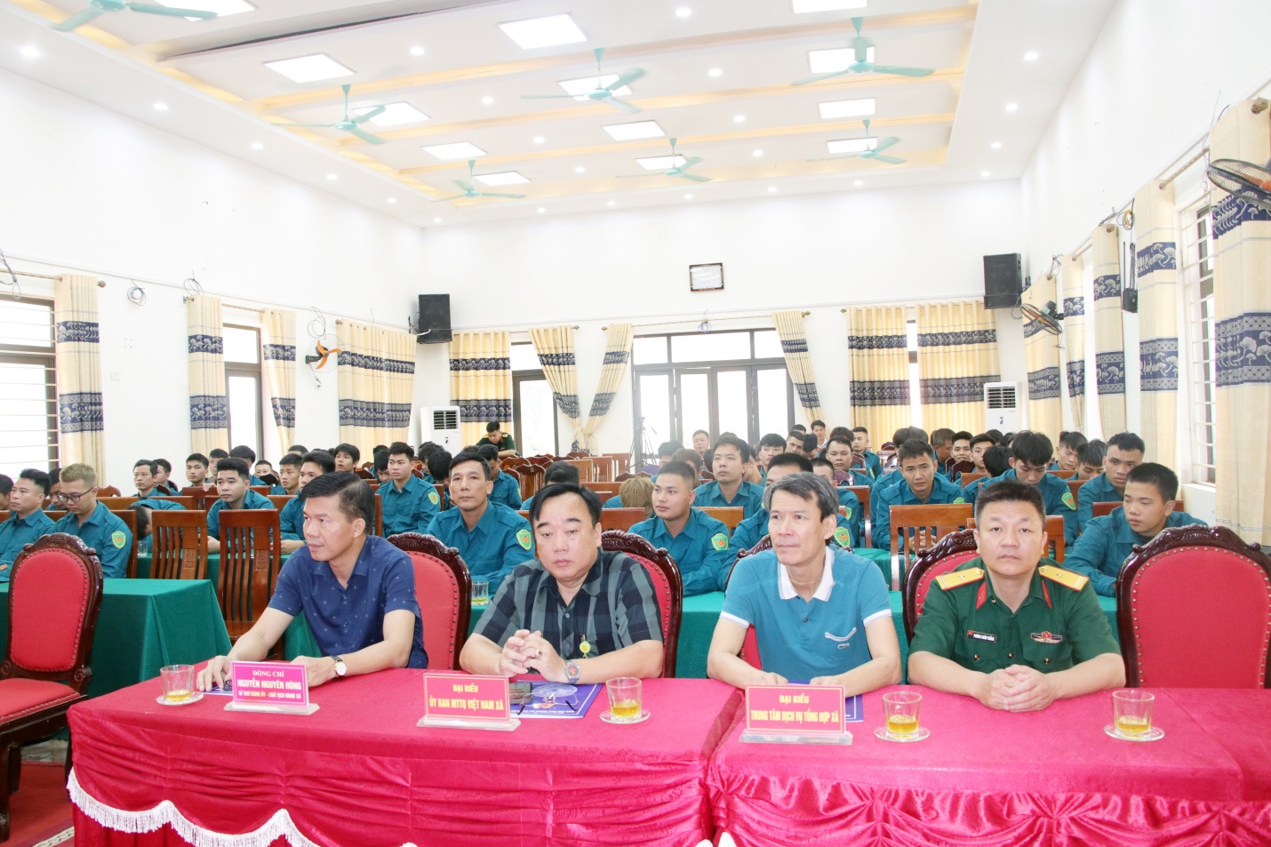 Ban Chỉ huy Quân sự xã Trần Phú tổ chức khai mạc huấn luyện lực lượng Dân quân cơ động năm 2026- Ảnh 1.