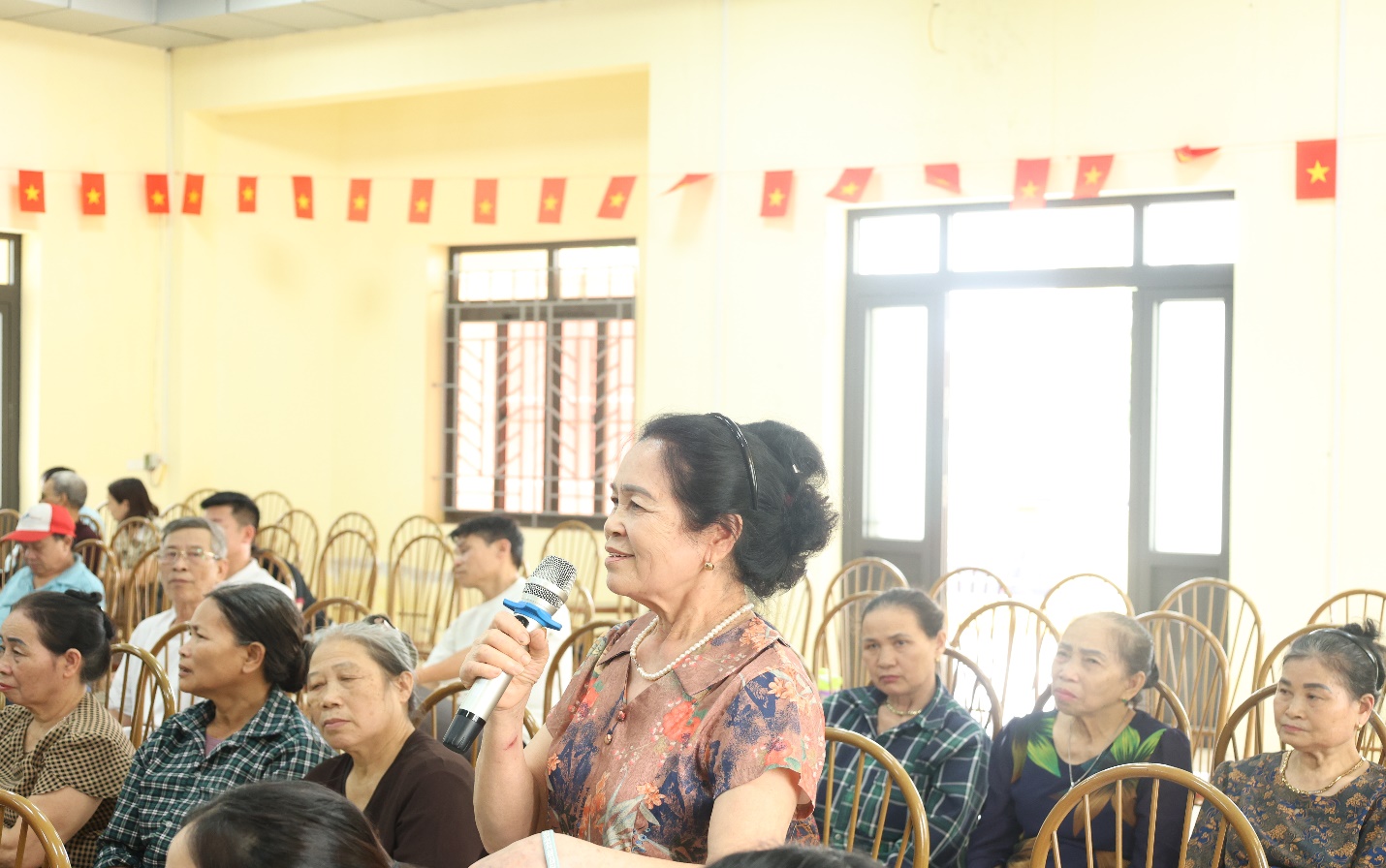 Xã Mê Linh tổ chức hội nghị đối thoại, trao đổi thông tin, triển khai thực hiện dự án: Xây dựng hạ tầng kỹ thuật khu đất dân cư dịch vụ.- Ảnh 5.