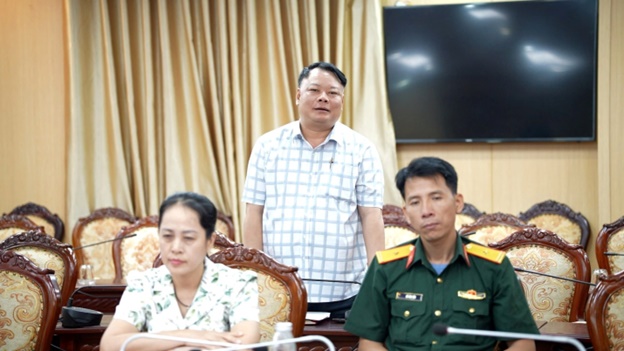 Hoài Đức tổ chức hội nghị triển khai kế hoạch giải quyết "điểm nghẽn" trật tự đô thị và xây dựng môi trường "sáng - xanh - sạch - đẹp"- Ảnh 7.