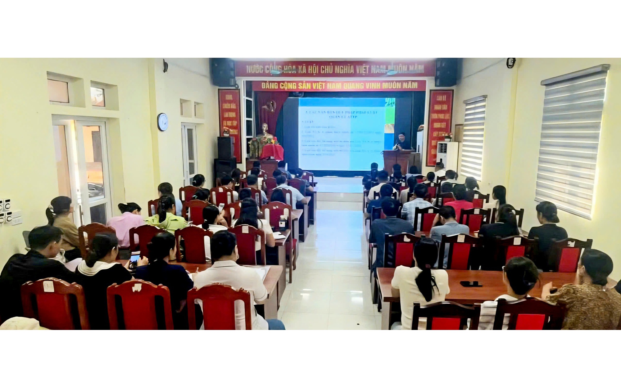 Xã Đoài Phương tuyên truyền, phổ biến kiến thức về an toàn thực phẩm