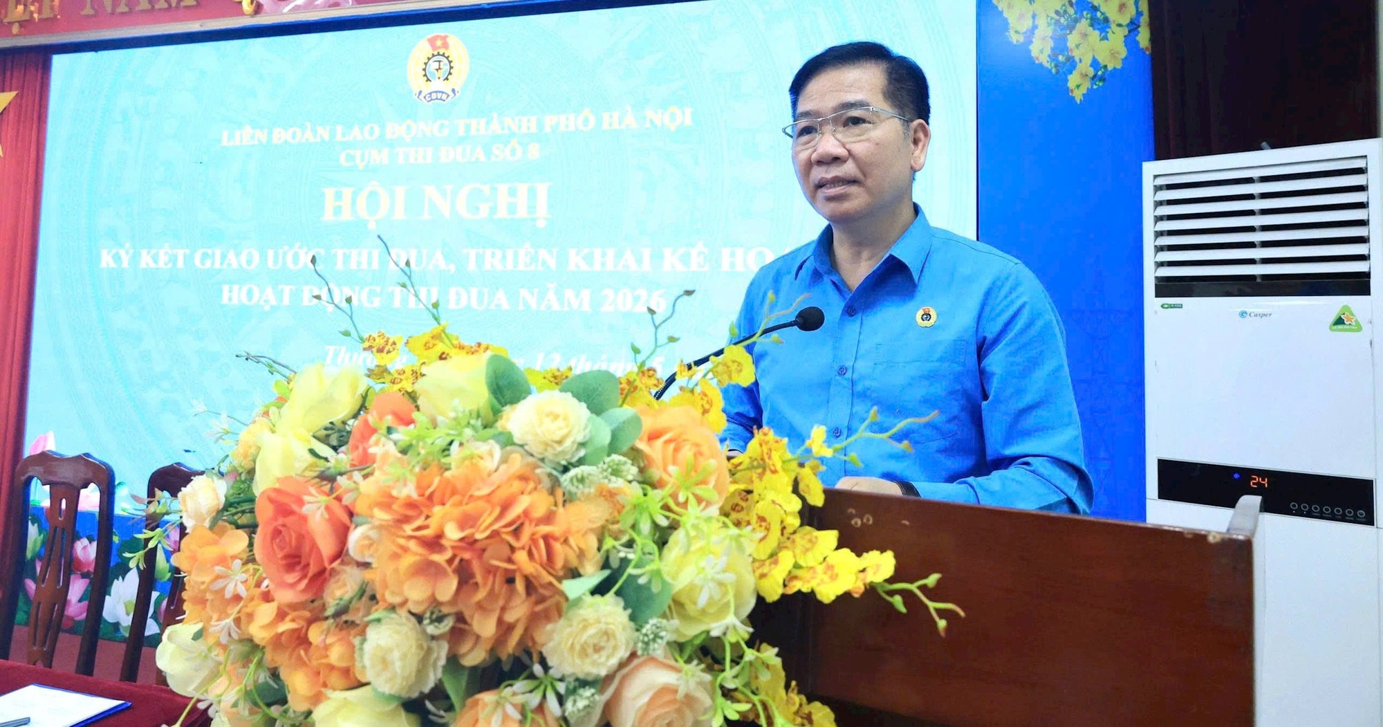 Cụm thi đua số 8 ký kết giao ước thi đua năm 2026- Ảnh 1.