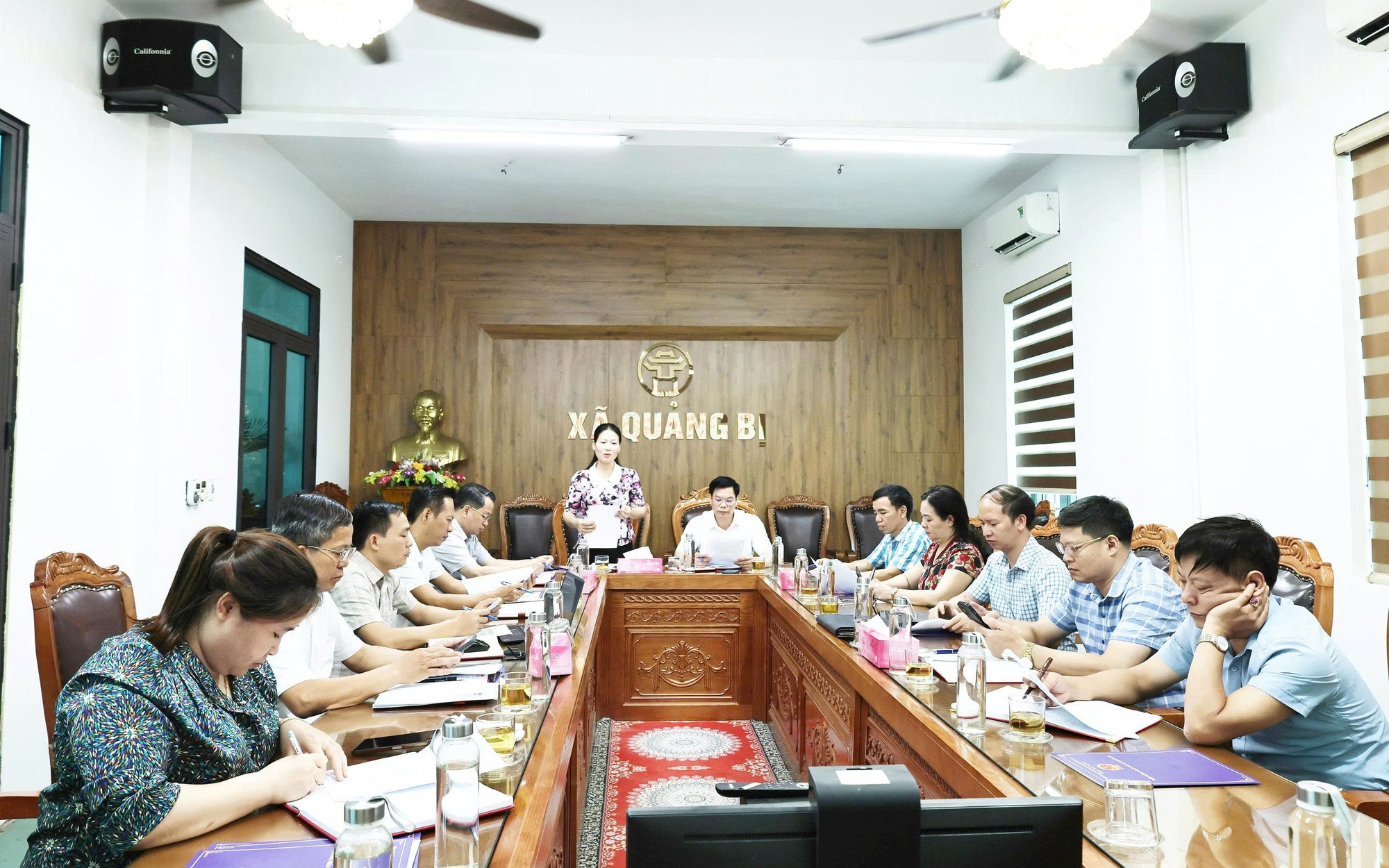 HĐND xã Quảng Bị tổ chức Hội nghị liên tịch thống nhất chương trình Kỳ họp thứ hai HĐND xã khóa XXII, nhiệm kỳ 2026-2031