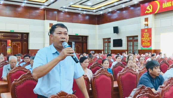 Phúc Thọ giao ban đánh giá kết quả triển khai thực hiện nhiệm vụ khắc phục các "điểm nghẽn" trên địa bàn- Ảnh 5.