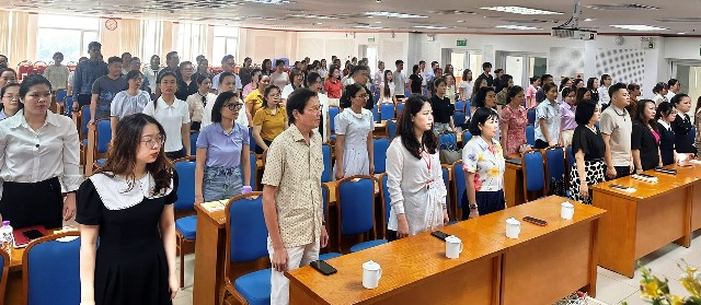 Khai giảng lớp bồi dưỡng lý luận chính trị cho đảng viên mới (lớp 1) năm 2026.- Ảnh 1.