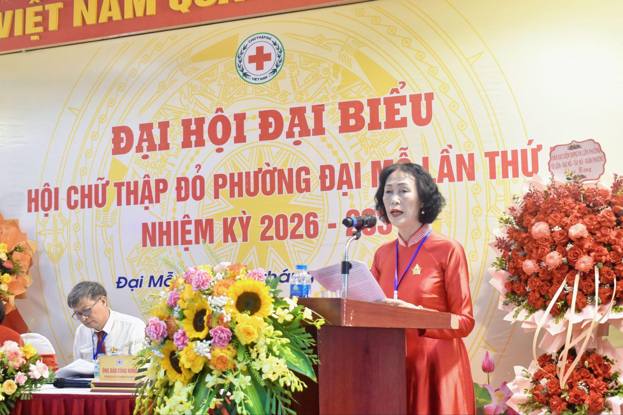 Hội Chữ thập đỏ phường Đại Mỗ tổ chức thành công Đại hội đại biểu lần thứ I, nhiệm kỳ 2026-2031- Ảnh 3.