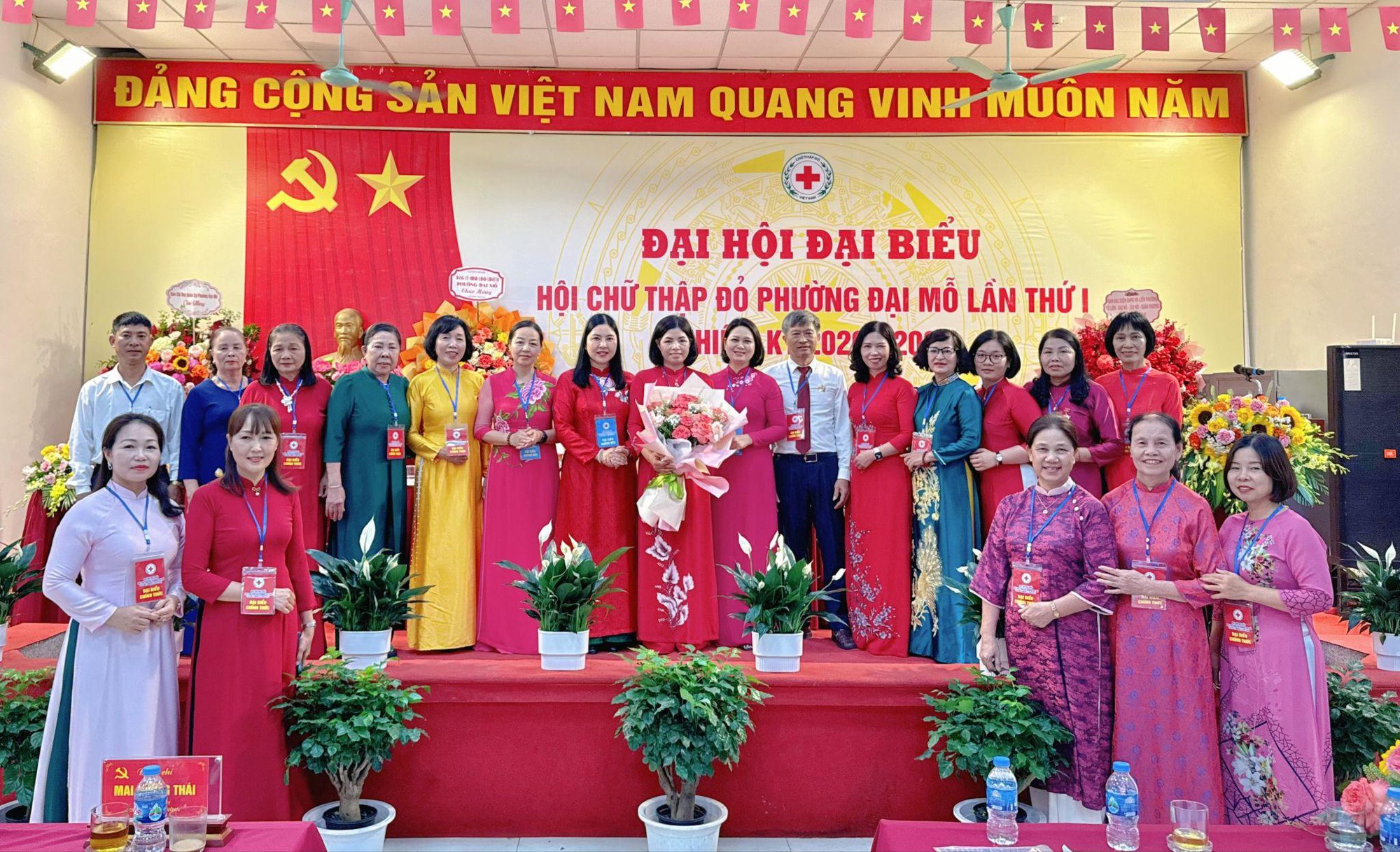 Hội Chữ thập đỏ phường Đại Mỗ tổ chức thành công Đại hội đại biểu lần thứ I, nhiệm kỳ 2026-2031- Ảnh 6.