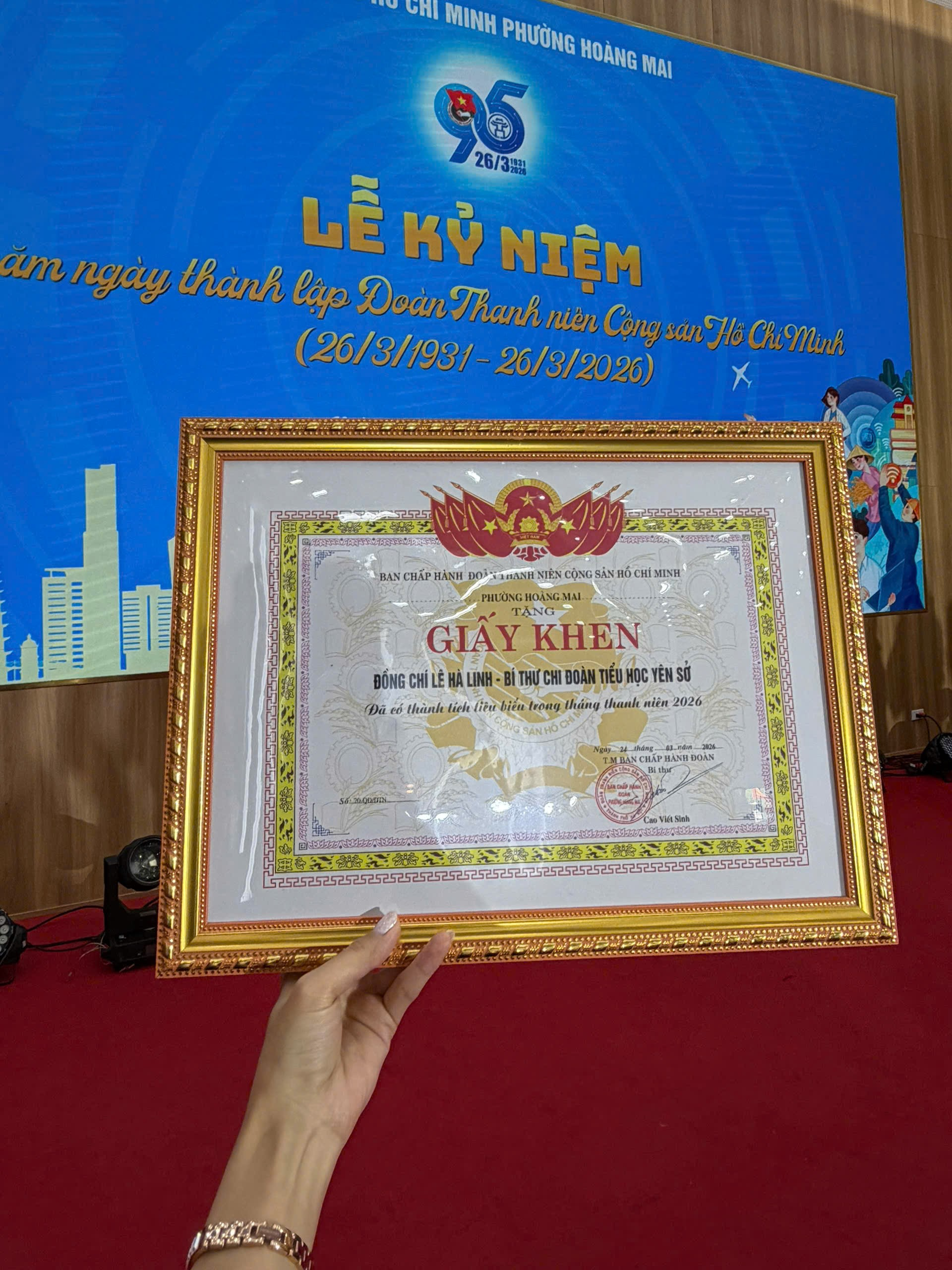 Cô giáo Lê Hà Linh - Tấm gương Bí thư chi đoàn năng động, tận tâm, sáng tạo- Ảnh 5.