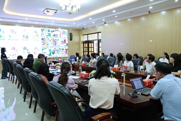 Xuân Mai phối hợp Trung tâm Kiểm soát bệnh tật thành phố Hà Nội tổ chức Hội nghị tập huấn phòng chống tác hại thuốc lá- Ảnh 4.