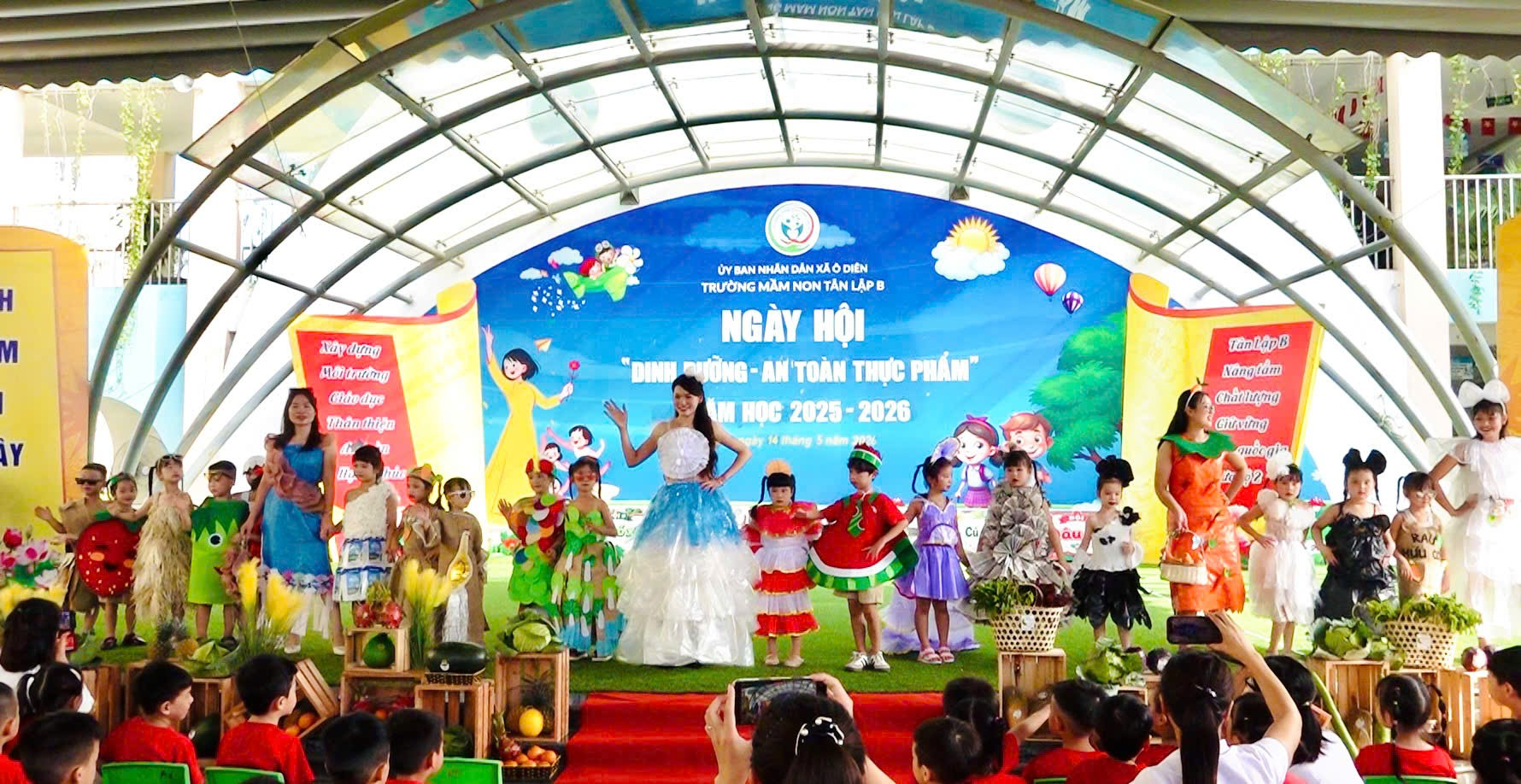 Trường Mầm non Tân Lập B tổ chức Ngày hội “Dinh dưỡng và An toàn thực phẩm” năm học 2025 – 2026- Ảnh 3.