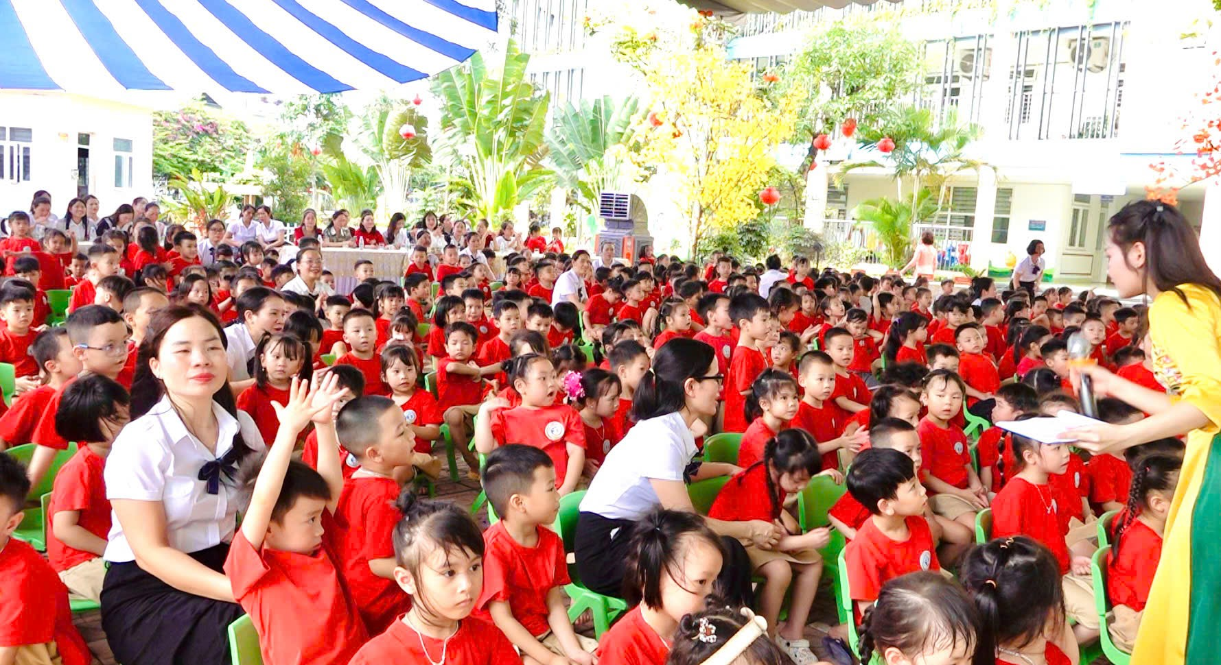 Trường Mầm non Tân Lập B tổ chức Ngày hội “Dinh dưỡng và An toàn thực phẩm” năm học 2025 – 2026- Ảnh 4.