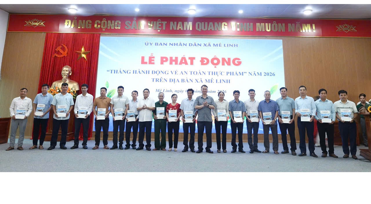Xã Mê Linh tăng cường kiểm soát an toàn thực phẩm