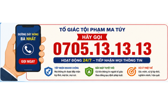 Phường Hà Đông triển khai mô hình “Đường dây nóng Ba nhất – Toàn dân chung tay ngăn chặn ma túy”