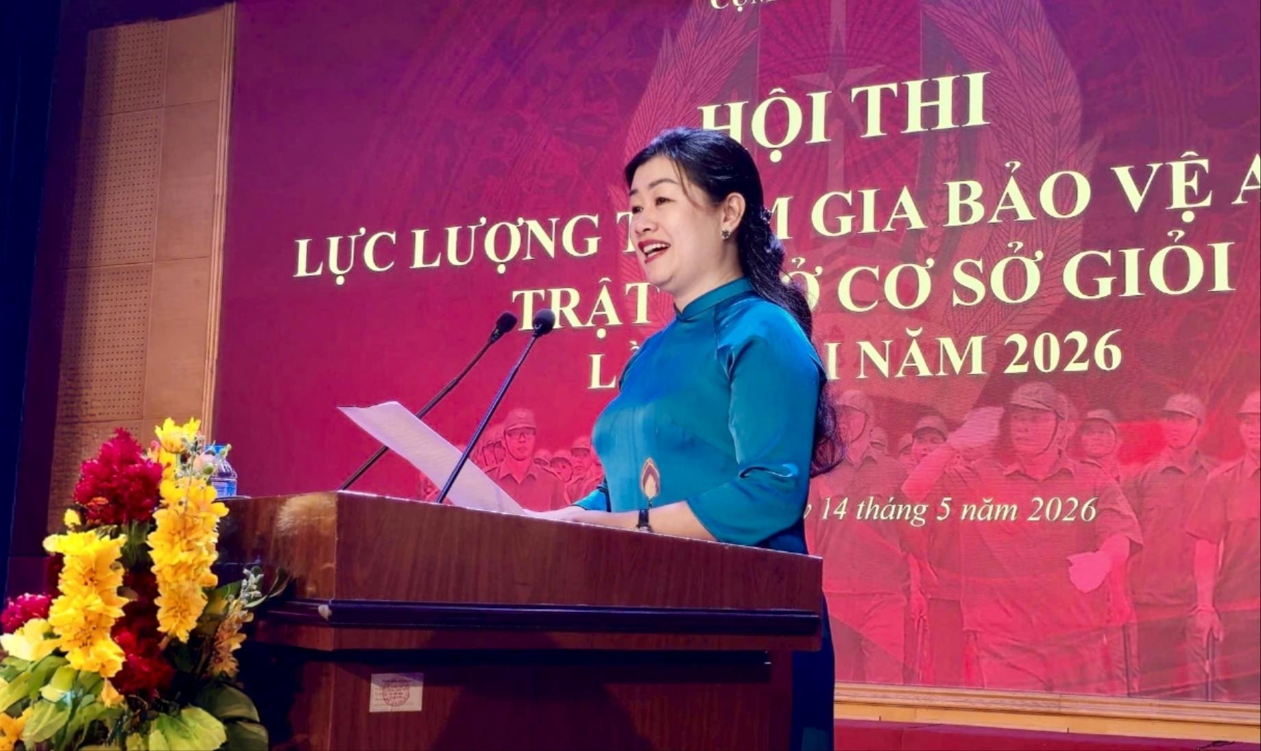 Nâng cao kỹ năng xử lý tình huống cho lực lượng an ninh, trật tự ở cơ sở- Ảnh 1.