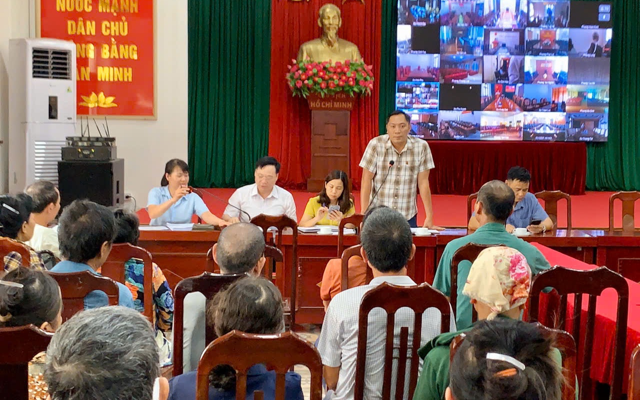 UBND xã Thượng Phúc tổ chức xét duyệt hồ sơ xác định mức độ khuyết tật tháng 5 năm 2026