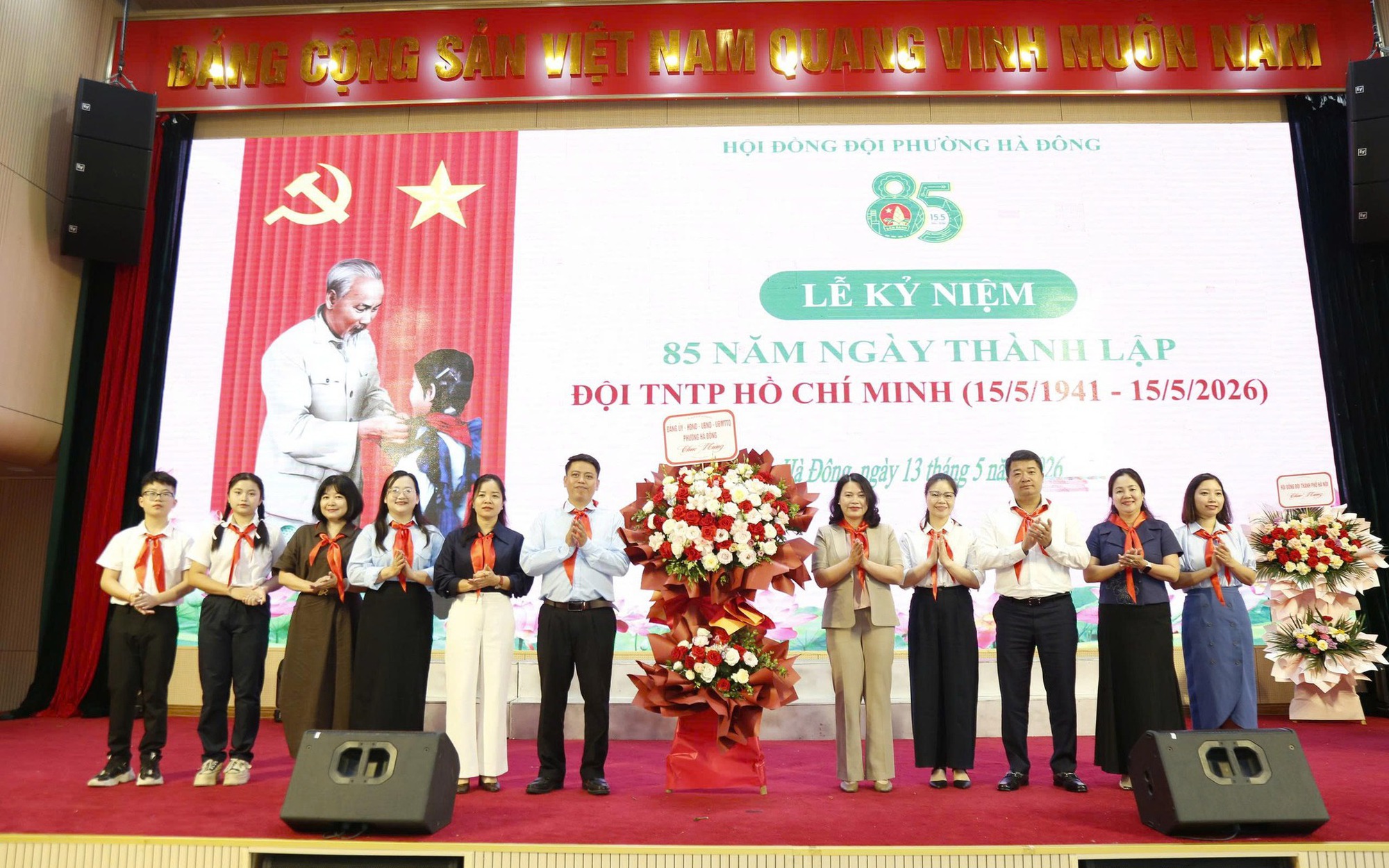 Hội Đồng Đội phường Hà Đông tổ chức Lễ kỷ niệm 85 năm Ngày thành lập Đội Thiếu niên Tiền phong Hồ Chí Minh
