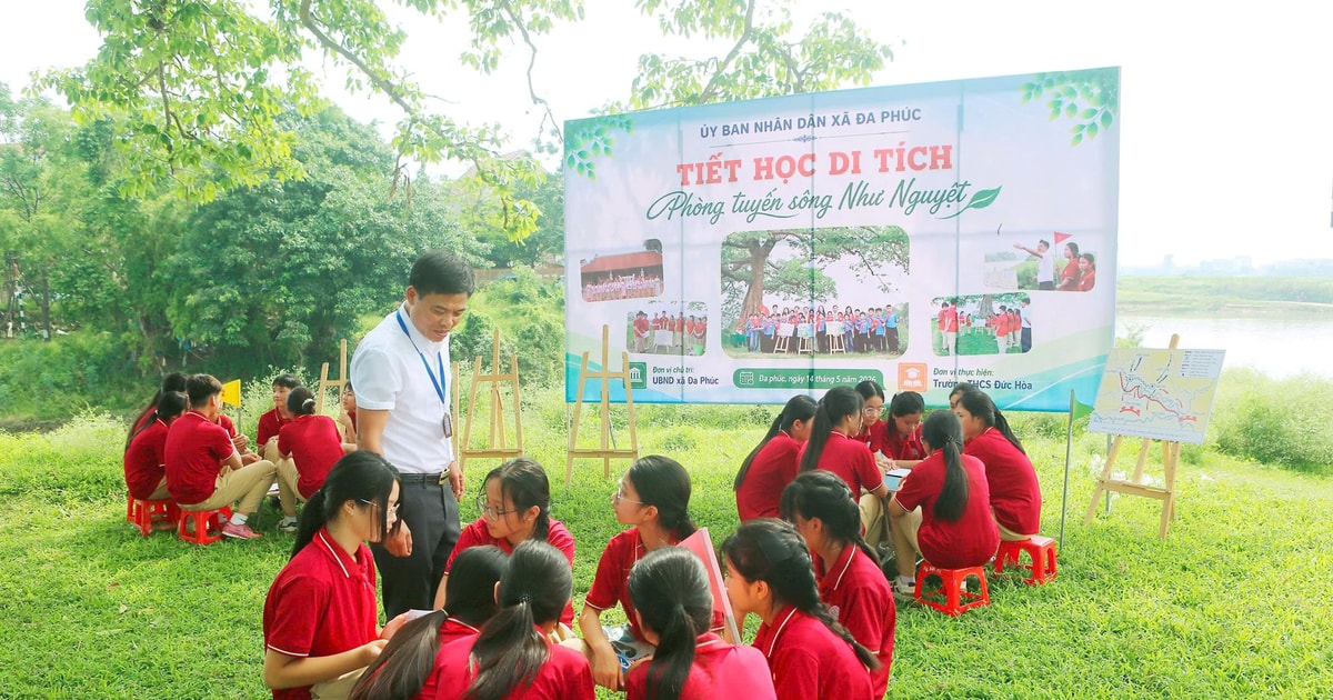 Xã Đa Phúc ra mắt mô hình “Tiết học di tích” và nền tảng du lịch số “Đa Phúc Tour”