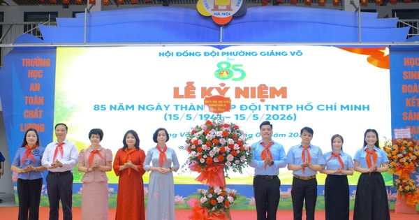 Phường Giảng Võ: Nhiều đổi mới trong phương thức hoạt động Đội