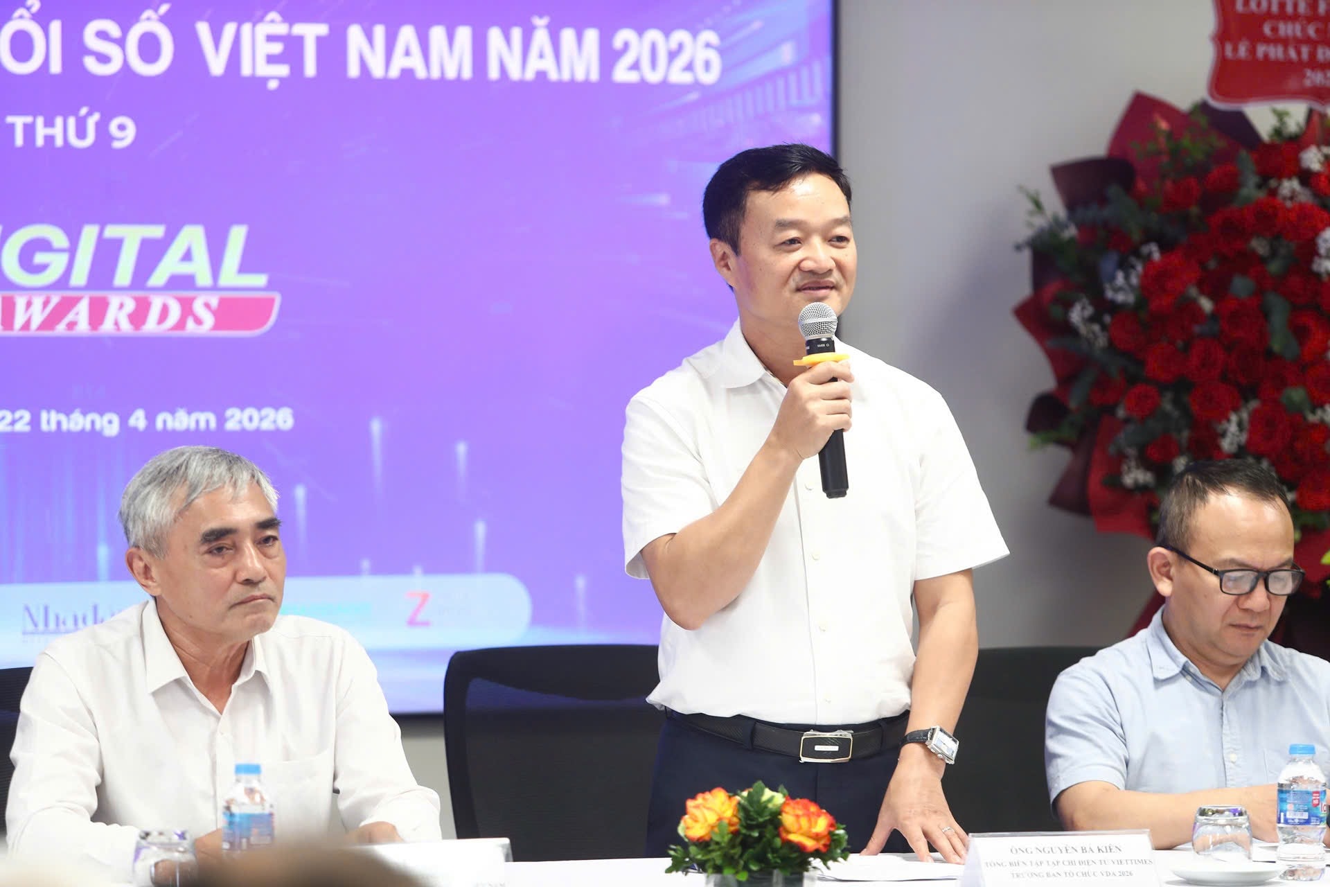 Phát động giải thưởng Chuyển đổi số Việt Nam 2026- Ảnh 2.